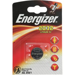 Energizer Lithium Knoopcel Batterij CR2032 3 V 1-Blister