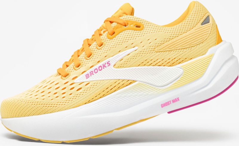 BROOKS - Ghost Max 3 - Damessneakers - Apricot Apricot Super Pink