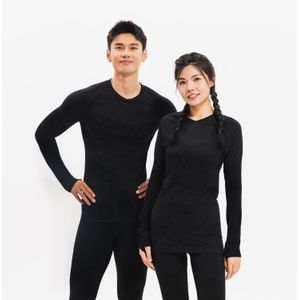 Thermoshirt - Keepdry - Lange Mouwen - Zwart