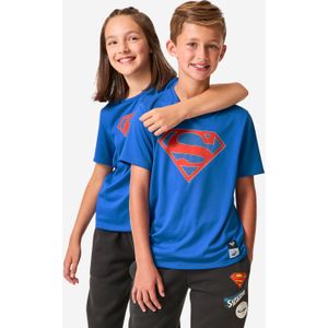 Kinder-t-shirt superman blauw