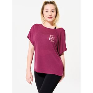 Soepel t-shirt voor moderne dans voor dames