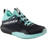 Padelschoenen voor dames motion pro 2024 zwart/turquoise