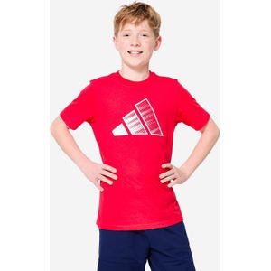 T-shirt voor kinderen katoen rood