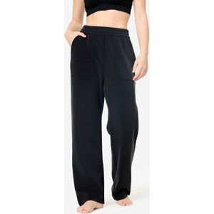 Yoga Stretchbroek - Gerookt Zwart - Dames