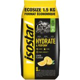 Poeder voor isotone dorstlesser hydrate & perform citroen 1,5 kg