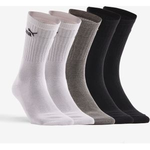 Hoge katoenen sokken set van 5 paar