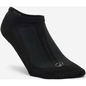 Antislip fitness sokken dames 500 zwart