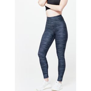 Fitnesslegging met hoge taille voor dames grijs