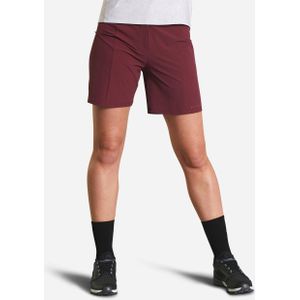 Mtb-short voor dames expl 500 bordeaux