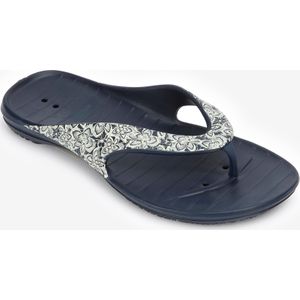 Teenslippers tonga 500 voor dames marineblauw