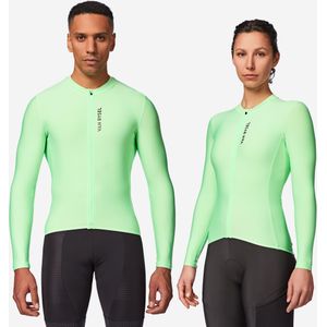 Wielershirt rcr 2 met lange mouwen groen