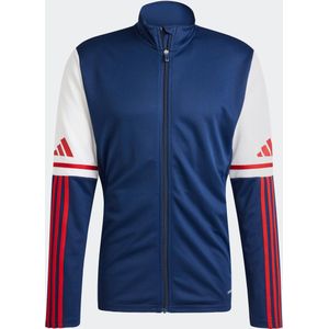 Trainingsjack squadra 25 marineblauw/wit