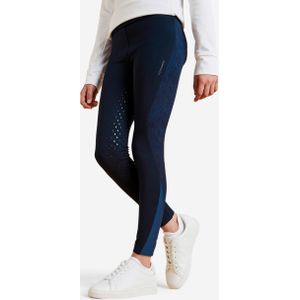 Paardrijlegging - Marineblauw - 500 Fullgrip - Voor Kinderen