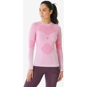 Ademend thermoshirt voor dames 900 tech roze