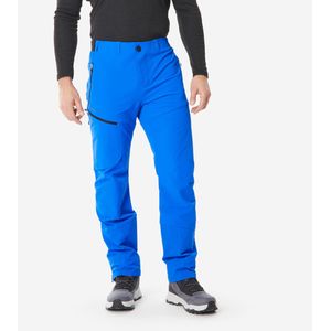 Warme en waterafstotende wandelbroek sh900 voor heren blauw