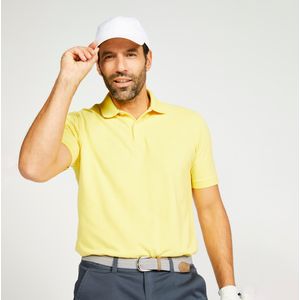 Golfpolo heren mw500 geel