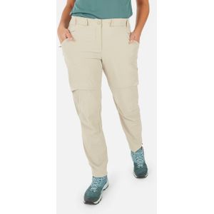 Afritsbroek voor bergwandelen dames mh500 beige