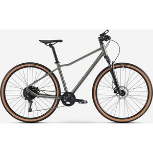 Hybridefiets actv 500 hoog frame groen
