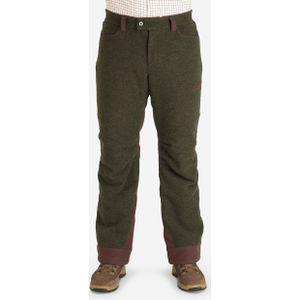 Warme geluidloze wollen outdoor broek 900 groen