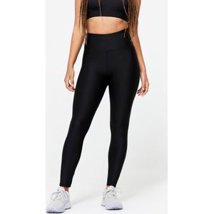 Fitnesslegging - Gerookt Zwart - Hoge Taille - Dames