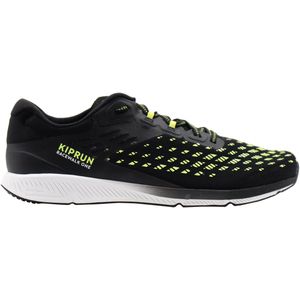 Power walking schoenen racewalk one zwart en fluogeel