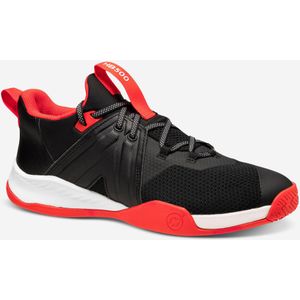 Handbalschoenen h500 faster zwart/rood