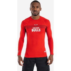 Ondershirt voor basketbal heren/dames nba chicago bulls ut500 rood