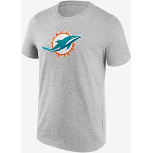 T-shirt american football nfl miami dolphins grijs