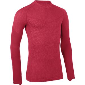 Thermoshirt heren / dames keepdry lange mouwen donkerrood