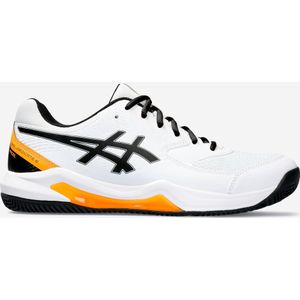 Padelschoenen voor heren asics  gel dedicate 8 wit oranje