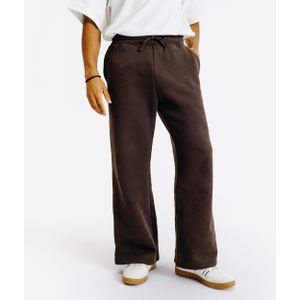 Rechte joggingbroek elementals voor heren bruin