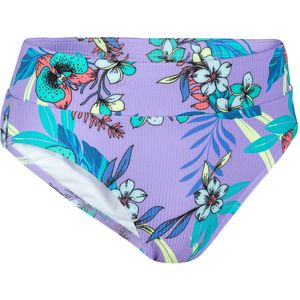 Bikinibroekje voor meisjes 500 gestructureerde stof bao orchid paars