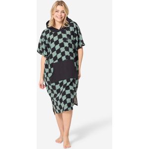 Surfponcho voor volwassenen wavy