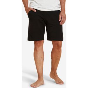 Yogashort katoen heren zwart