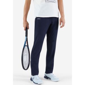 Tennisbroek voor heren tpa 500 marineblauw