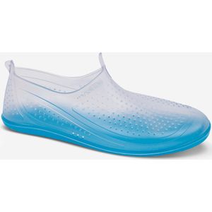 Waterschoenen voor aquabike en aquagym aquafun transparant