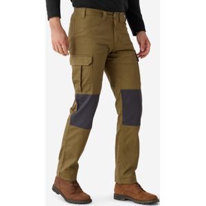 Stevige cargobroek steppe 500 tweekleurig