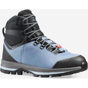 Brede lederen trekkingschoenen voor dames mt00 waterdicht hoog