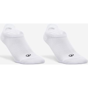 Decathlon - Fitnesssokken - Wit - Onzichtbaar - Twee Paar