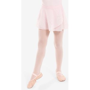 Ballet wikkelrokje in voile voor meisjes roze