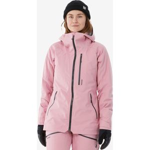 Ski-jas voor dames fr 500 lichtroze