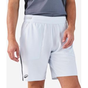 Ademende padelshort voor heren dry+ blauw