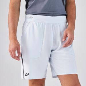 Ademende padelshort voor heren dry+ blauw