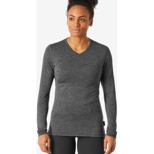 Merino Shirt - Dames - Travel 500 - Voor Trekking en Backpacken