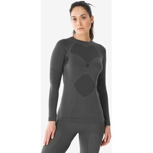 Ademend thermoshirt 900 tech voor dames grijs