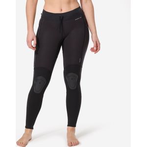 Uv-werende legging voor surfen dames 900 neopreen patches zwart
