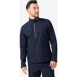 Waterdichte regenjas rw500 voor heren marineblauw