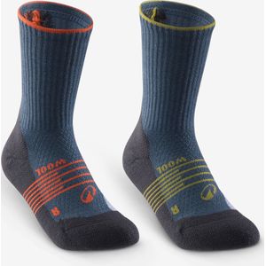 Wollen wandelsokken hike 900 voor kinderen