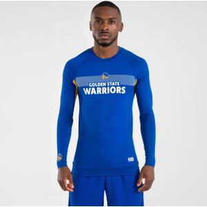 Ondershirt voor basketbal heren/dames nba golden state warriors ut500 blauw