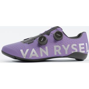 Fietsschoenen van rysel rcr paars